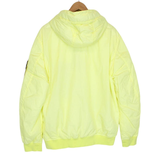 Stone Island AW 2022 Yellow Garment Dyed Crinkle Reps Primaloft TC Jacket