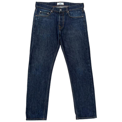 Stone Island AW 2018 Navy Blue RE-T Fit Denim Jeans