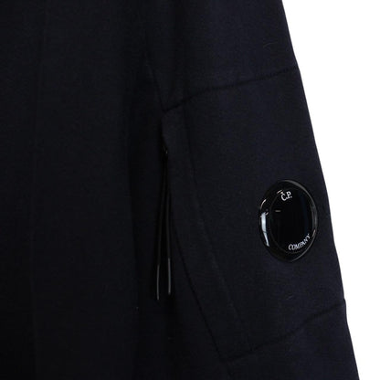 CP Company Navy Blue Goggle Lens Cotton Sweatshirt Jumper