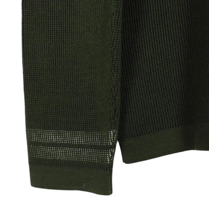 Stone Island SS 2018 Green Cotton Knit Sweatshirt Jumper