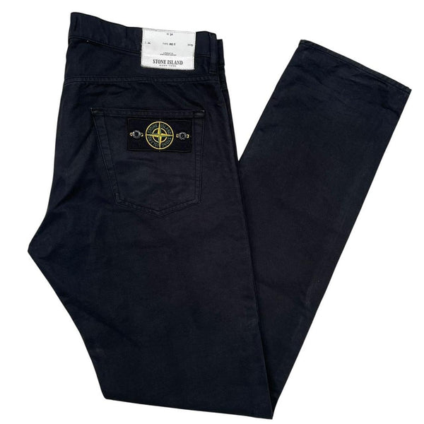 Stone Island AW 2012 Black RE-T Fit Denim Jeans