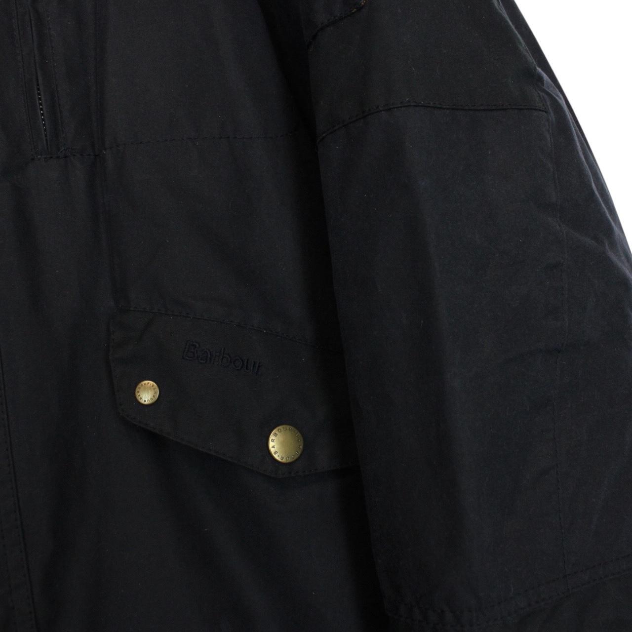 Barbour Black Tomorrow’s Archive Helmsfort Wax Jacket