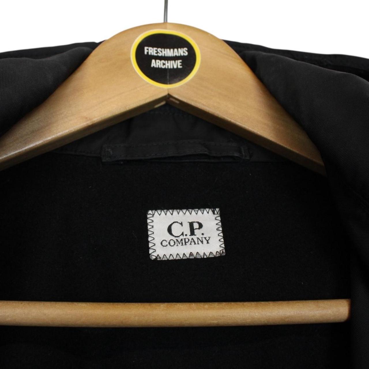 Vintage CP Company AW 2008 Black Full Zip Dynafil Mille Miglia Goggle Jacket