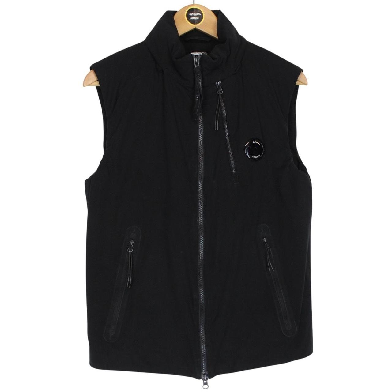 CP Company Black Pro-Tek Padded Lens Gilet