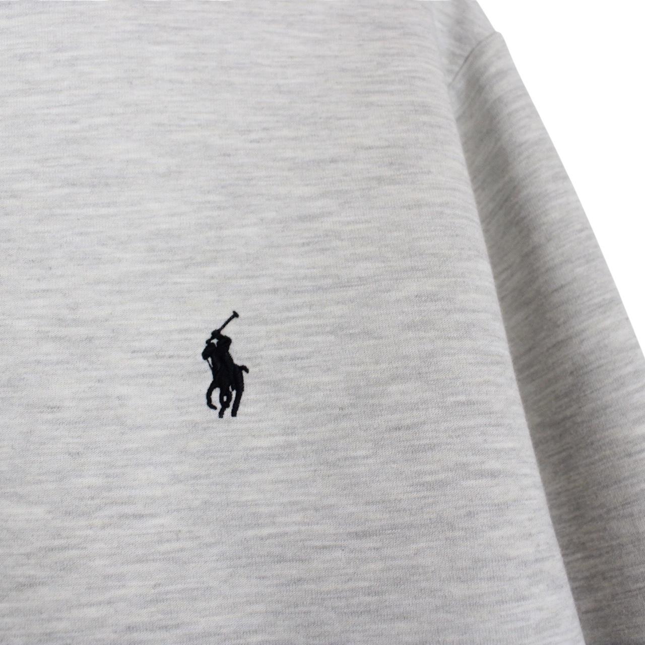 Polo Ralph Lauren Grey 1/4 Zip Logo Sweatshirt Jumper