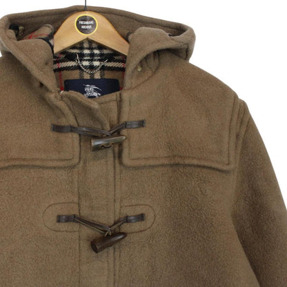 Vintage Burberry London Brown Wool Duffle Coat