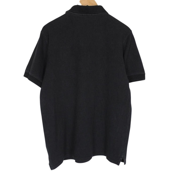 Burberry Brit Black Short Sleeve Cotton Polo Shirt