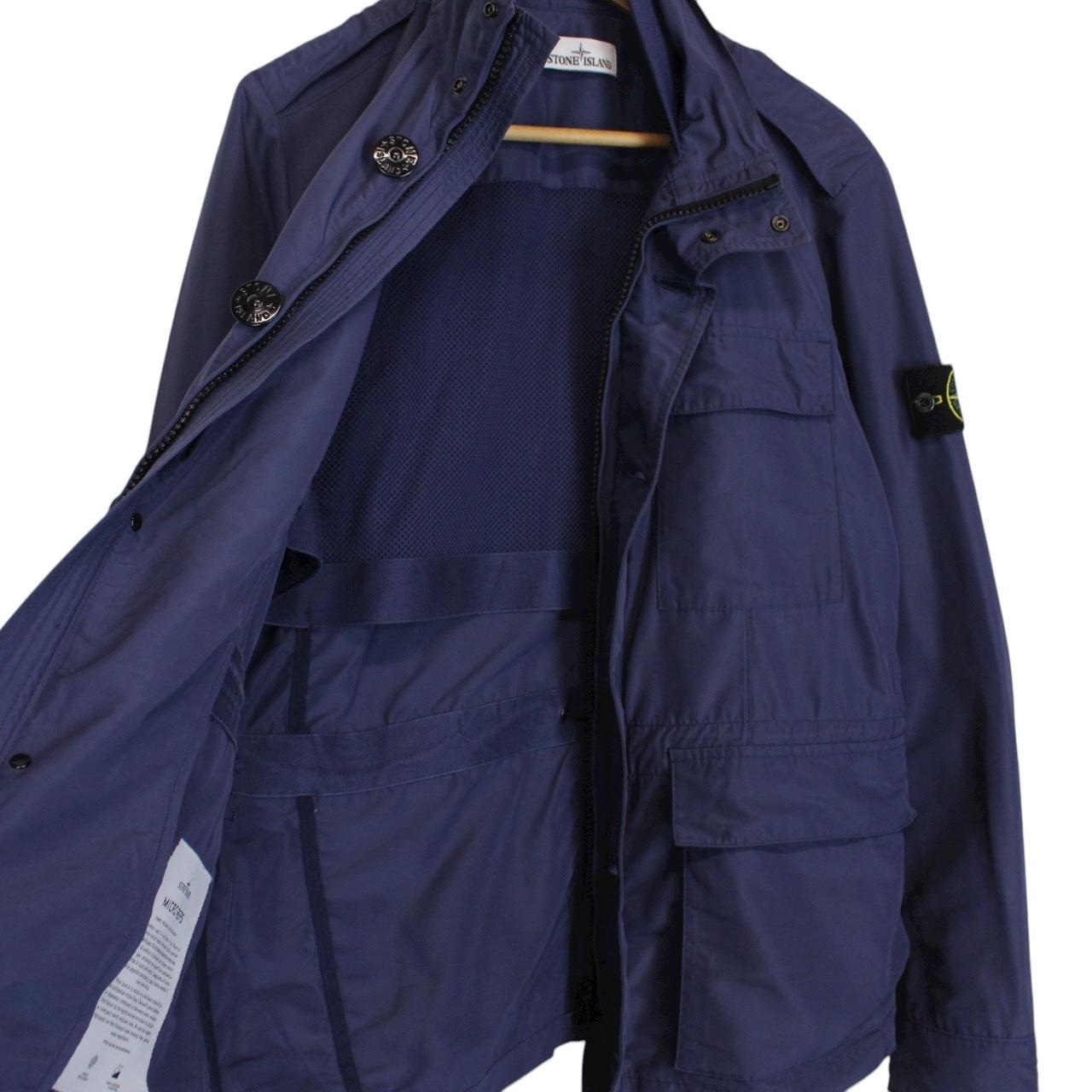 Stone Island SS 2014 Navy Blue Micro Reps Nylon Multi Pocket Jacket