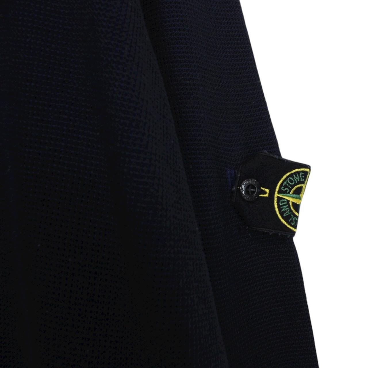 Stone Island SS 2019 Navy Blue Cotton Knit Jumper