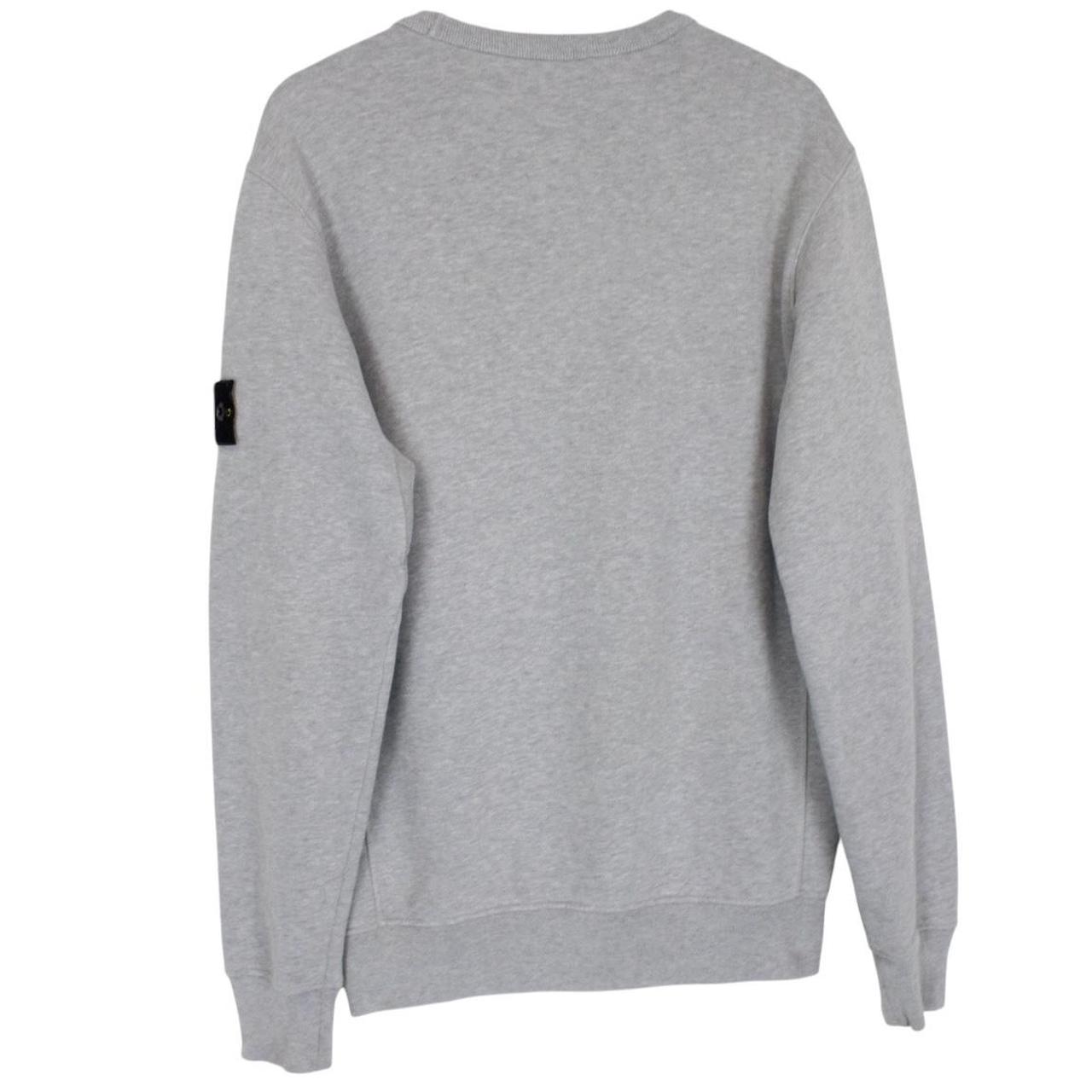 Stone Island AW 2019 Grey Cotton Sweatshirt Jumper