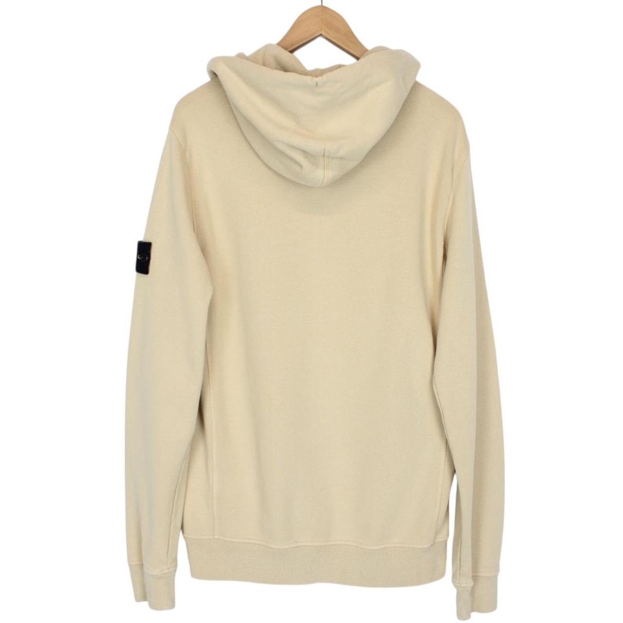 Stone Island AW 2019 Beige Cotton Hoodie Jumper