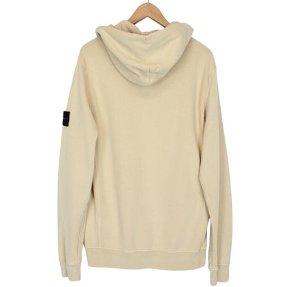 Stone Island AW 2019 Beige Cotton Hoodie Jumper