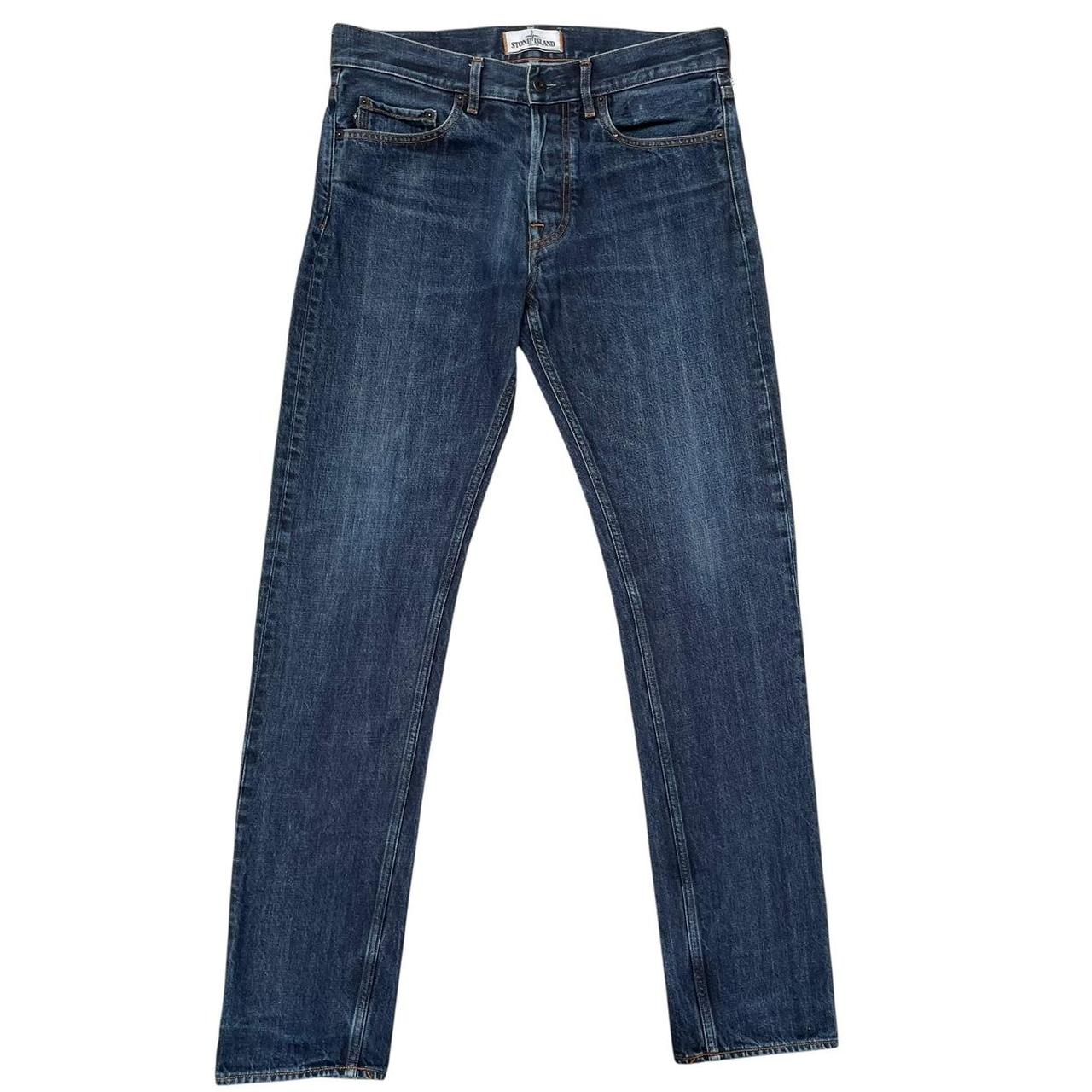 Stone Island SS 2013 Navy Blue RE-T Fit Denim Jeans