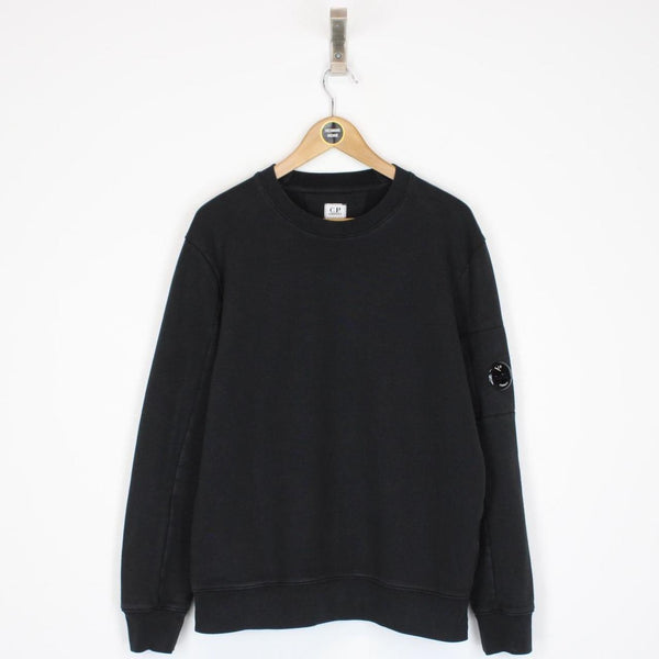 CP Company Black Lens Sweatshirt Jumper