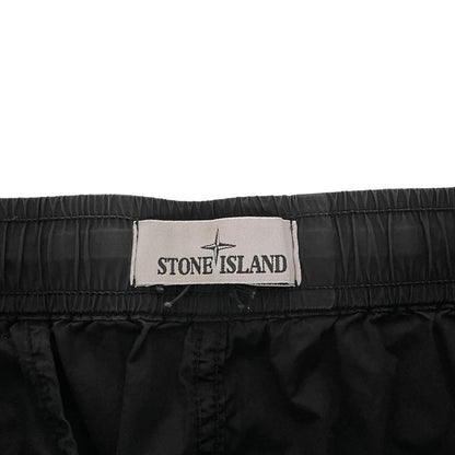 Stone Island AW 2021 Black RE-T Fit Cargo Trousers