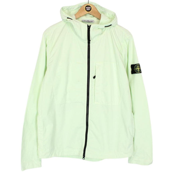 Stone Island SS 2023 Green Supima Cotton Twill Stretch-TC Jacket