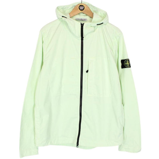 Stone Island SS 2023 Green Supima Cotton Twill Stretch-TC Jacket