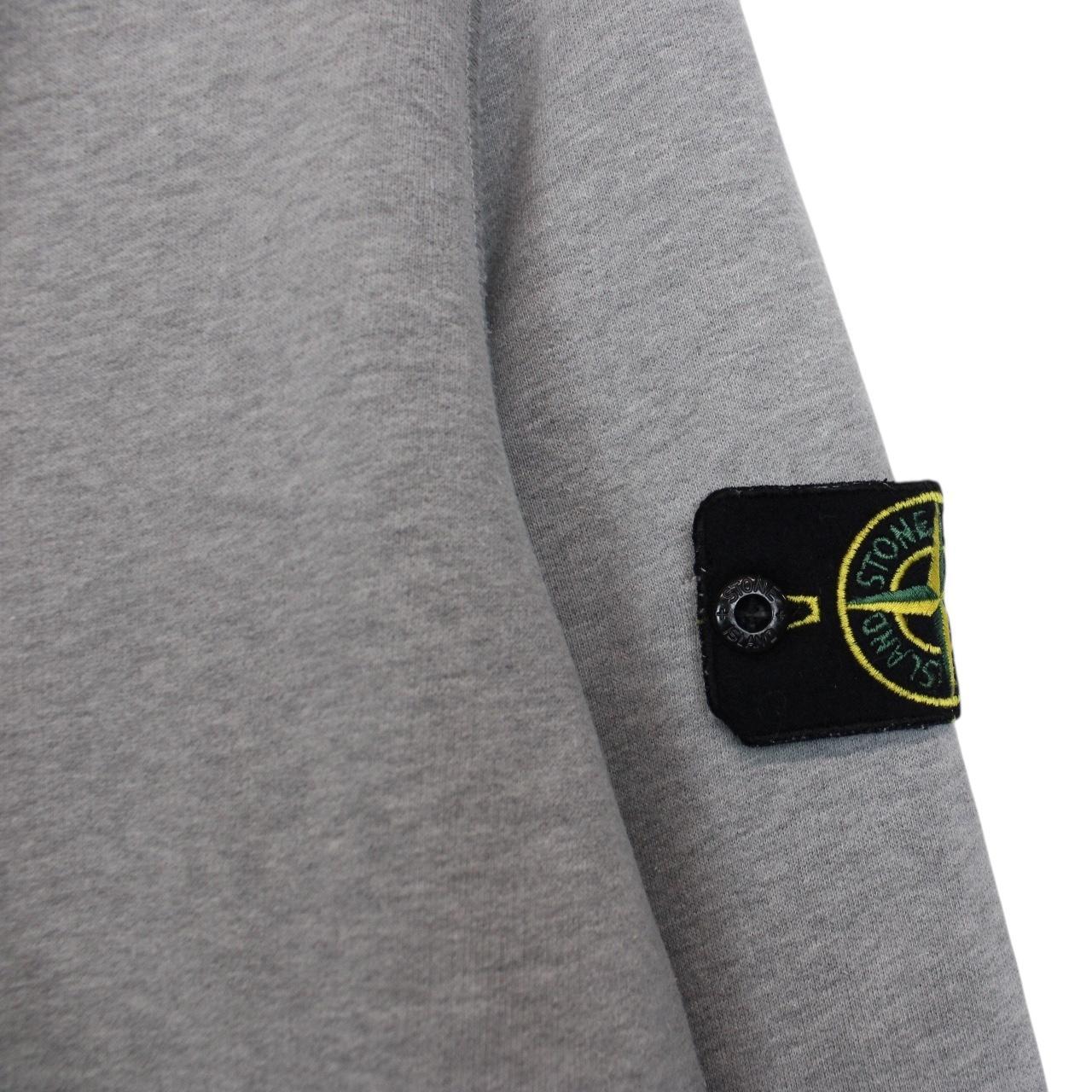 Stone Island AW 2022 Grey Cotton Sweatshirt Jumper