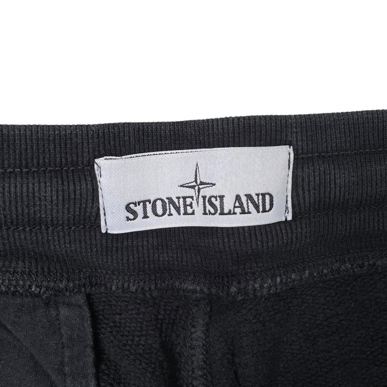 Stone Island Black Cotton Tracksuit Bottoms / Joggers