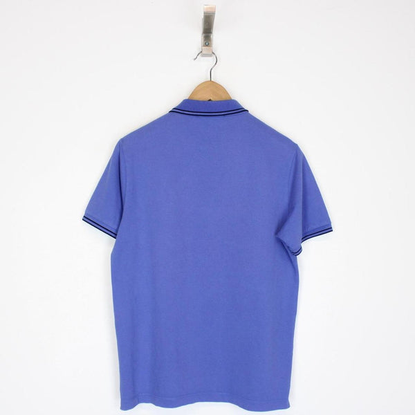 Stone Island Blue Short Sleeve Compass Polo Shirt