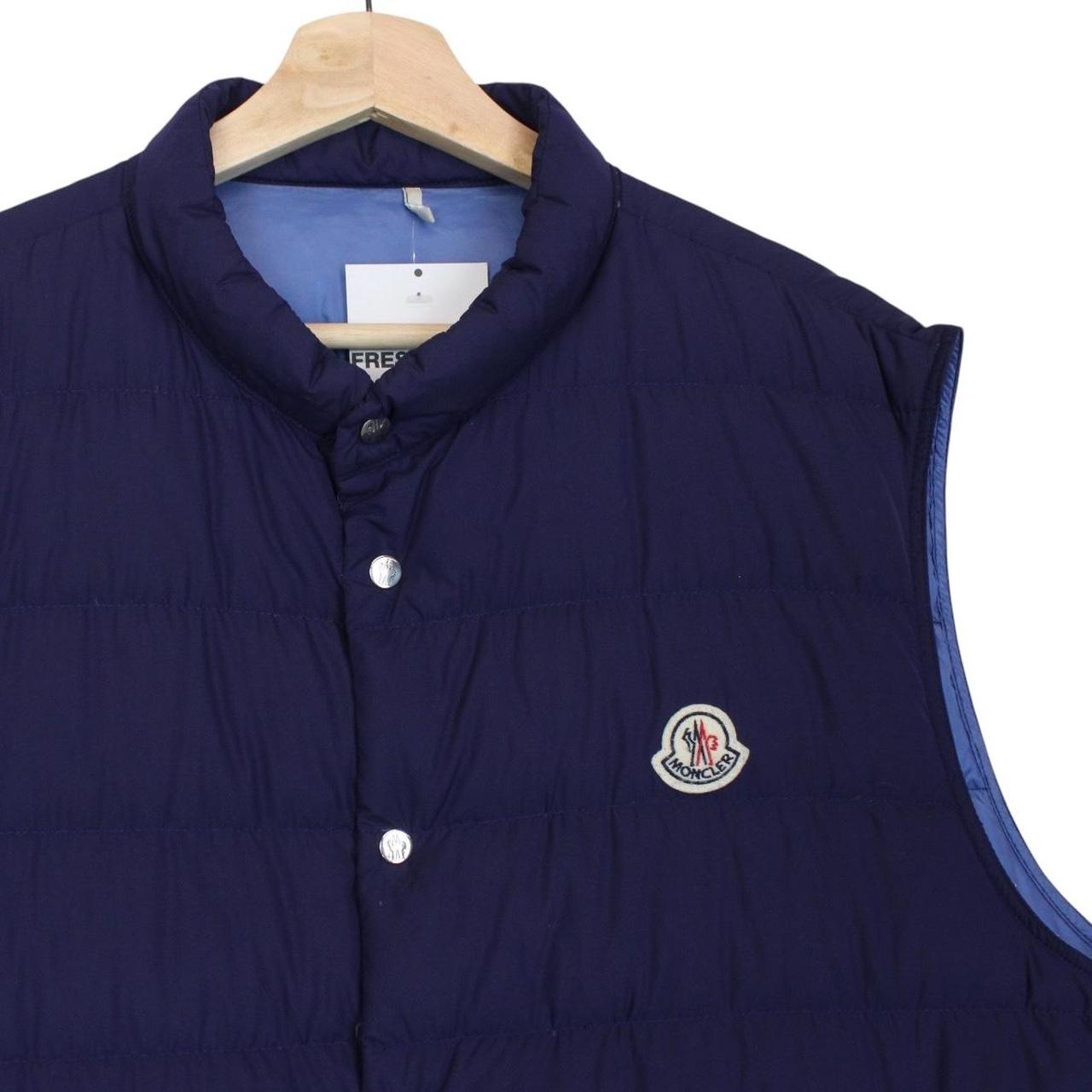Moncler Navy Blue Febe Quilted Gilet / Bodywarmer