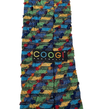 Vintage Coogi Multicoloured Silk Tie