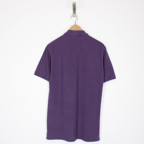 Stone Island Purple Short Sleeve Compass Polo Shirt