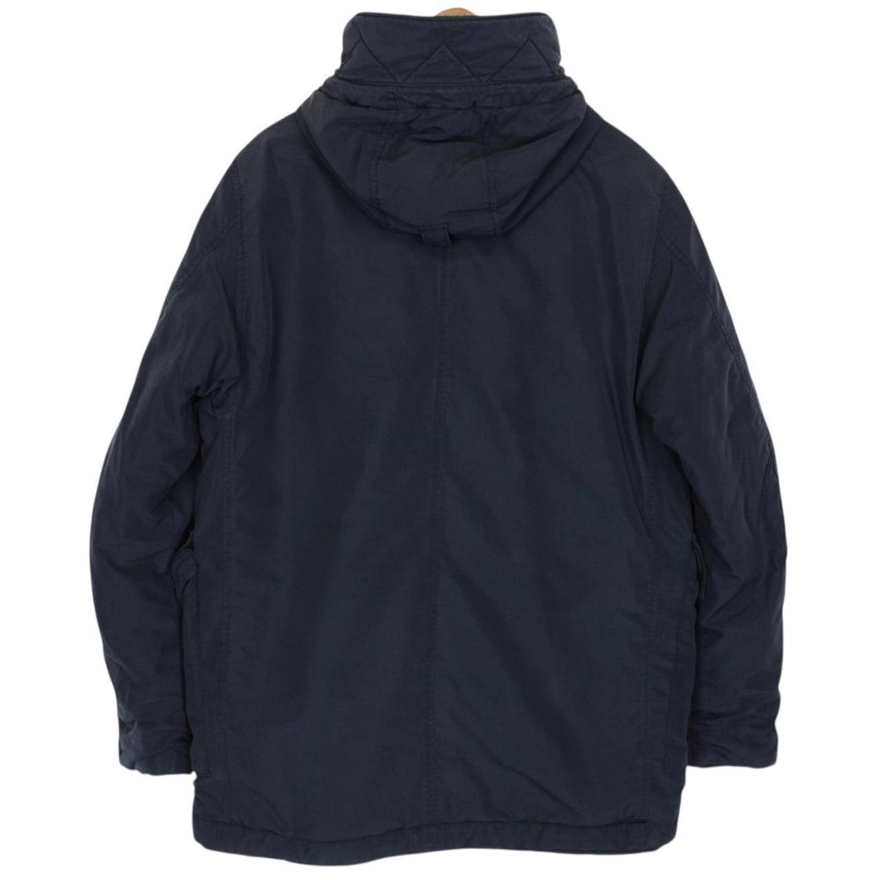 Stone Island AW 2019 Navy Blue Micro Reps Primaloft Hooded Jacket