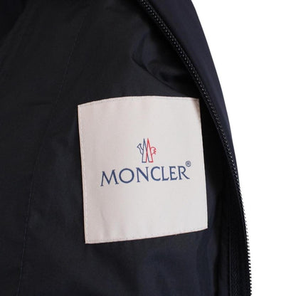 Moncler Ruinette Navy Blue Full Zip Nylon Windbreaker Jacket