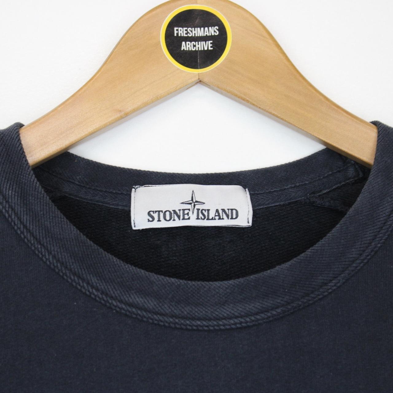 Stone Island AW 2014 Navy Blue Compass Cotton Sweatshirt Jumper