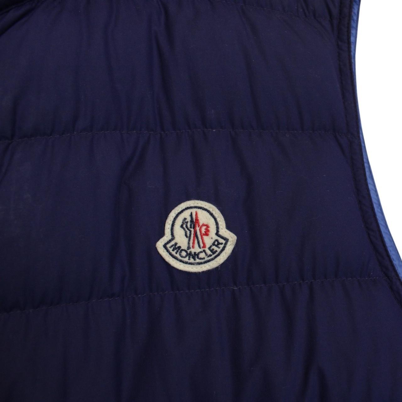 Moncler Navy Blue Febe Quilted Gilet / Bodywarmer