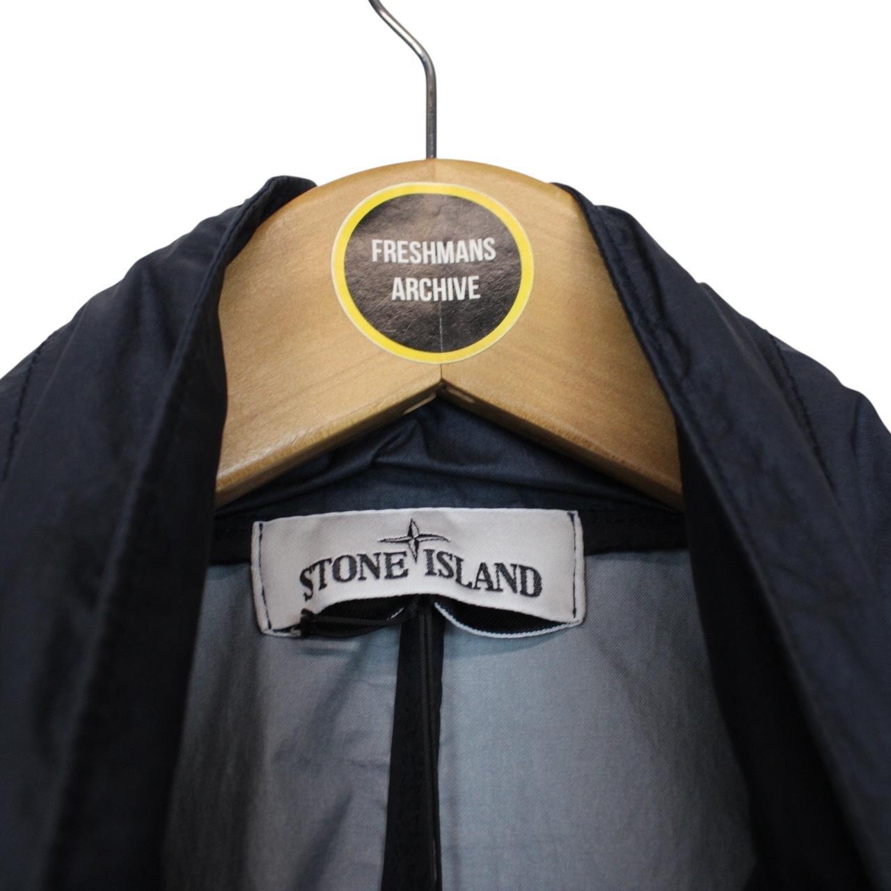 Stone Island SS 2022 Membrana 3L TC Navy Blue Vest Jacket