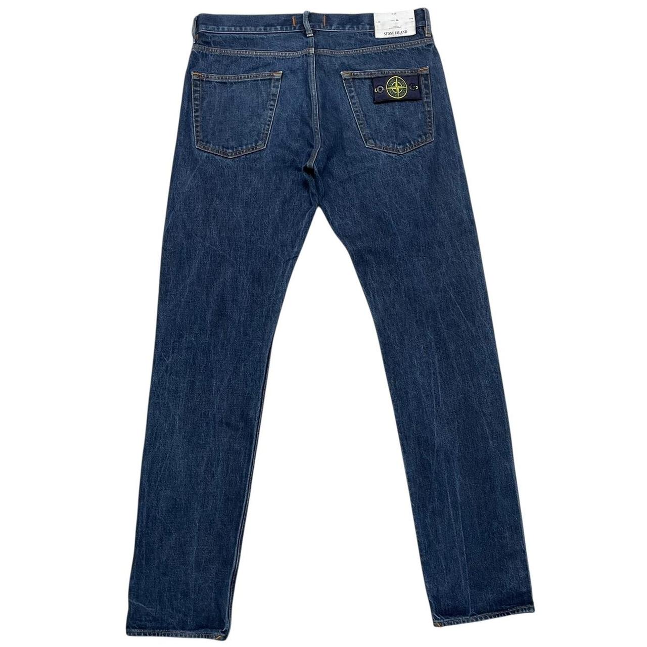 Stone Island SS 2016 Navy Blue Slim Fit Denim Jeans