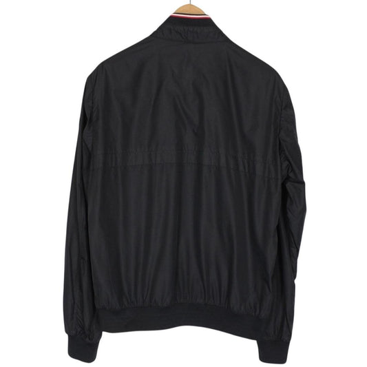Moncler Albert Black Nylon Full Zip Bomber Jacket