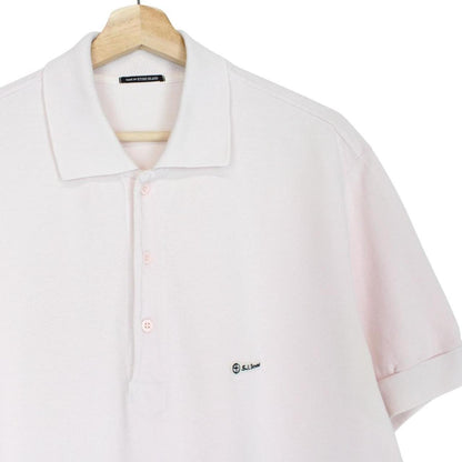 Vintage Stone Island Denims Pink Short Sleeve Polo Shirt
