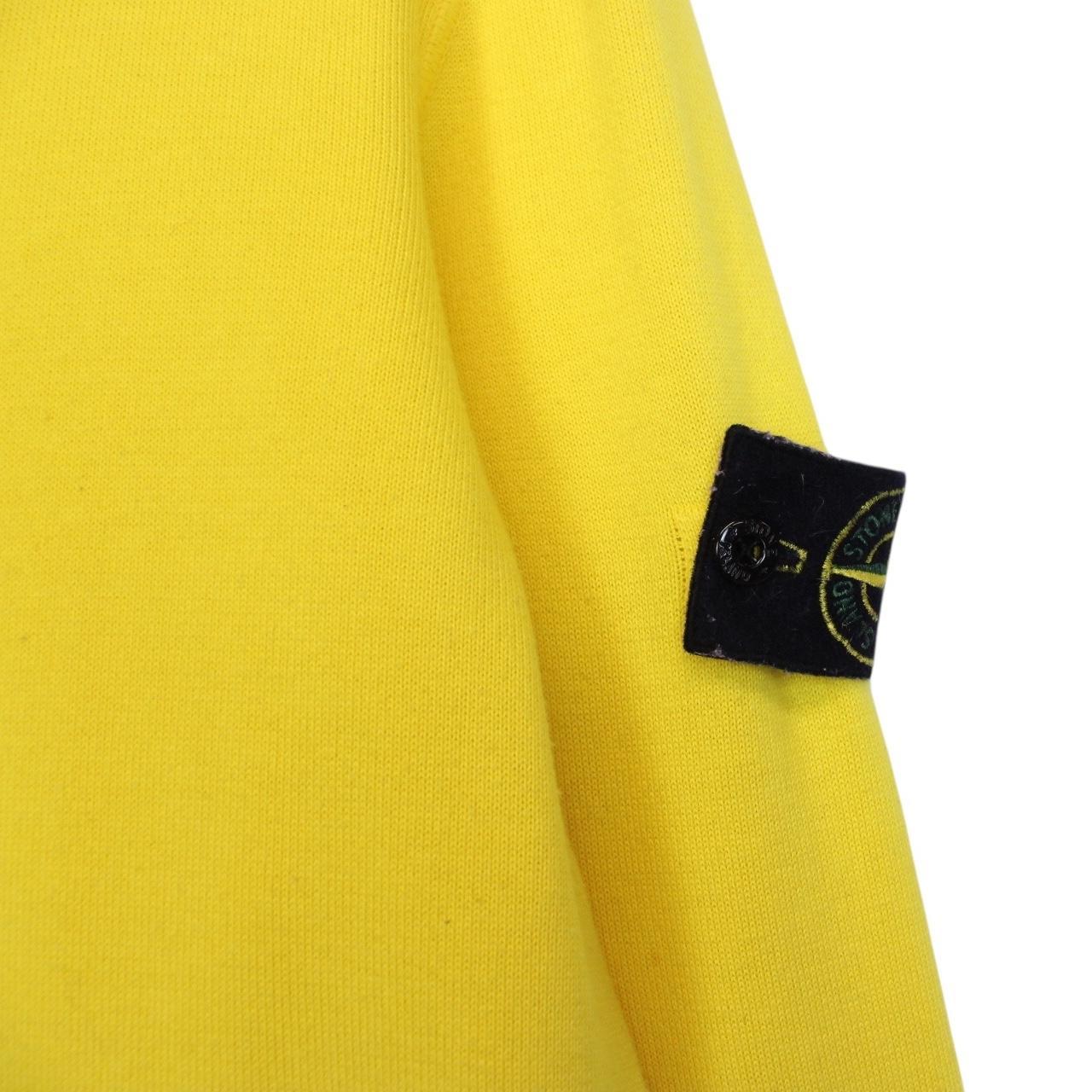 Stone Island SS 2015 Yellow Cotton Knit Sweatshirt Jumper