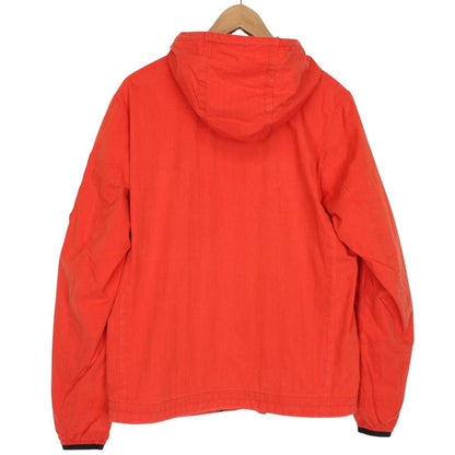 CP Company Red 50 Fili Full Zip Hooded Lens Jacket