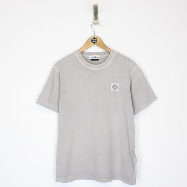 Stone Island SS 2020 Grey Short Sleeve Compass T-Shirt