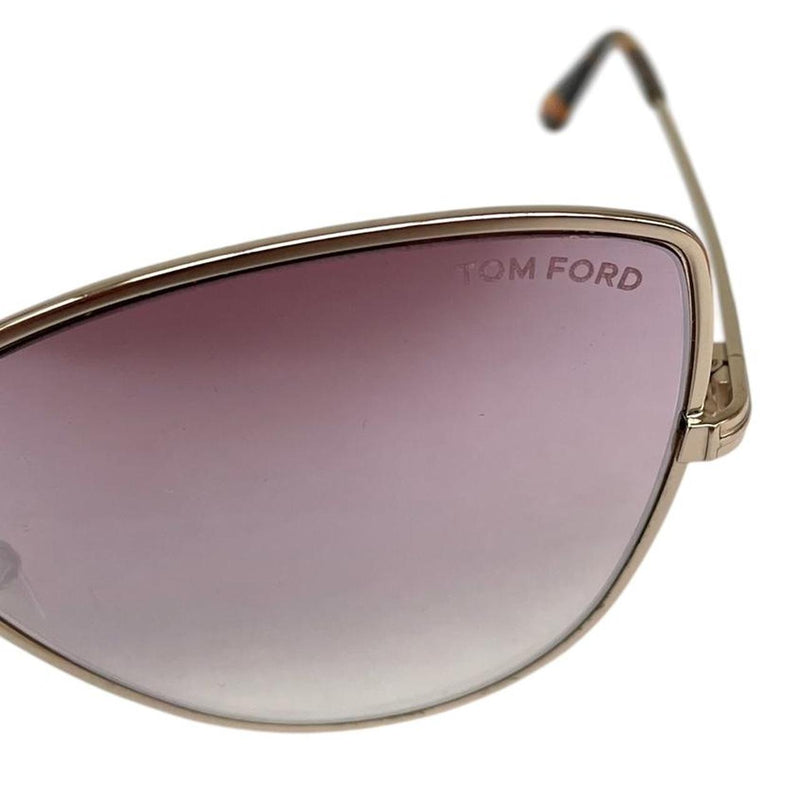 Tom Ford Elise Gold and Pink TF569 Sunglasses