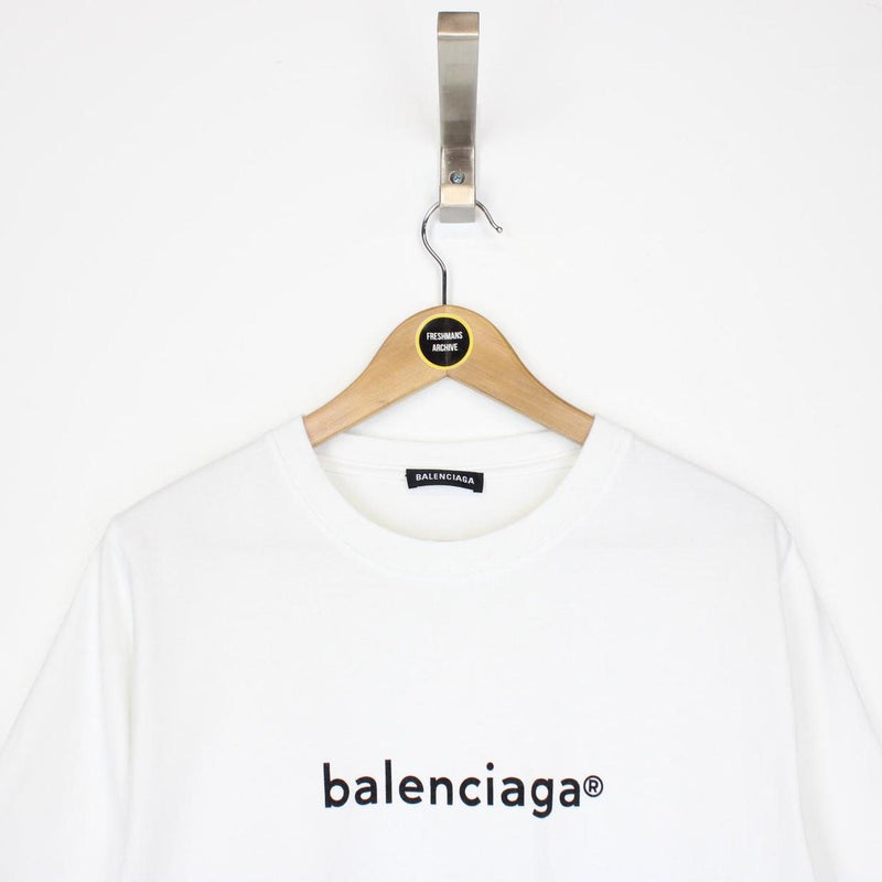 Balenciaga Copyright Logo Print T-Shirt Small – Freshmans