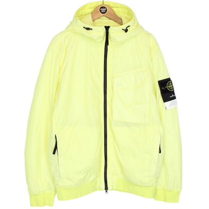 Stone Island AW 2022 Yellow Garment Dyed Crinkle Reps Primaloft TC Jacket