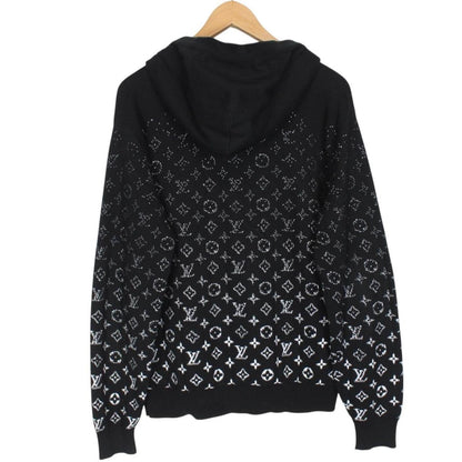 Louis Vuitton Black and White Monogram Gradient Hoodie Jumper