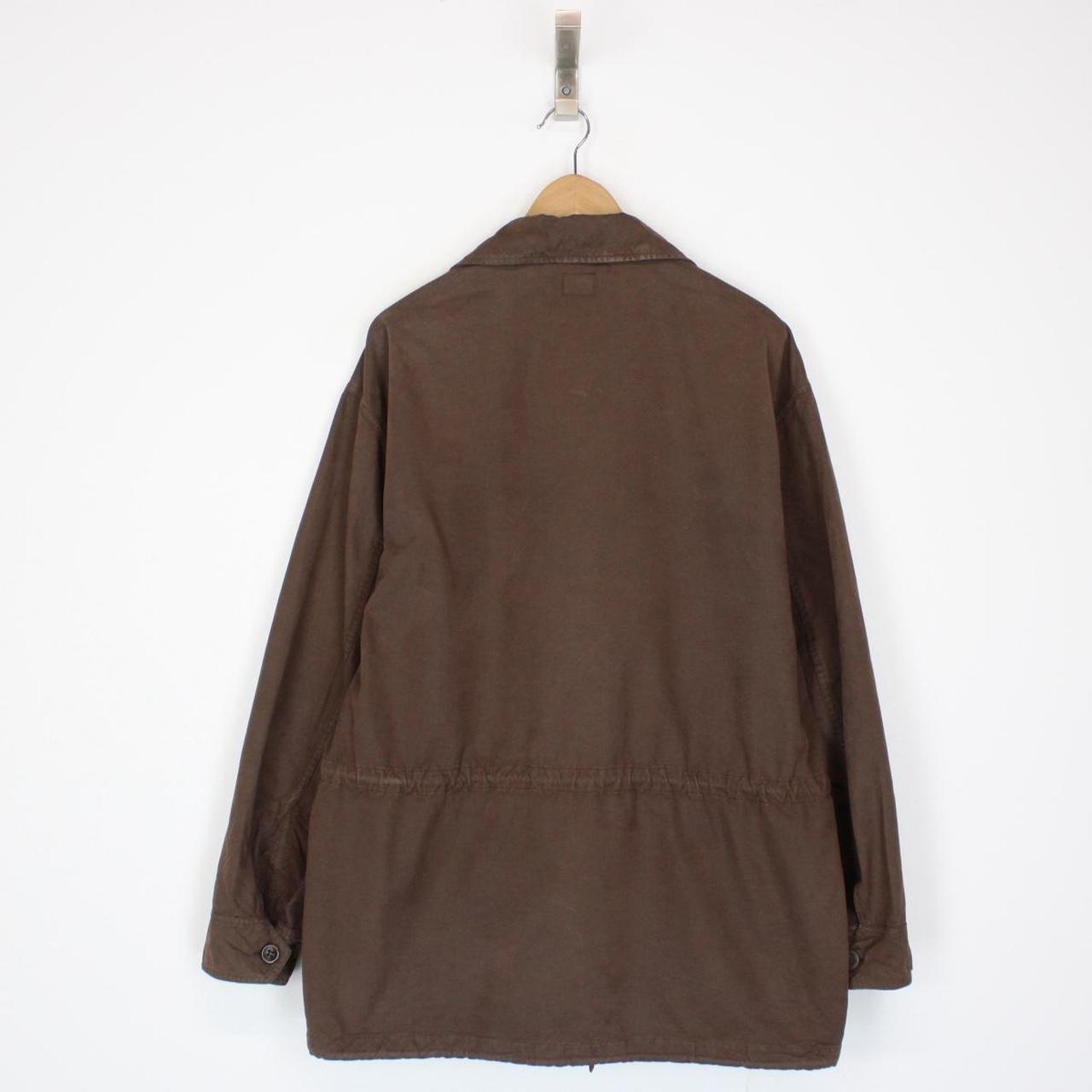 Vintage CP Company SS 1993 Brown Cotton Multi Pocket Field Jacket