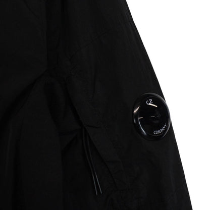 CP Company Black Chrome Nylon Lens Overshirt Jacket