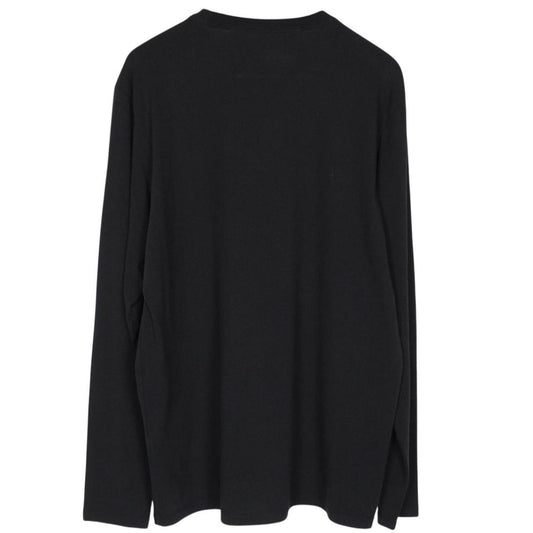 CP Company Black Block Logo Long Sleeve T-Shirt