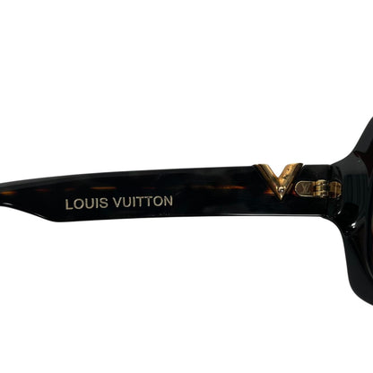 Louis Vuitton Brown Tortoise Z0956W La Dolce Vita Square Sunglasses