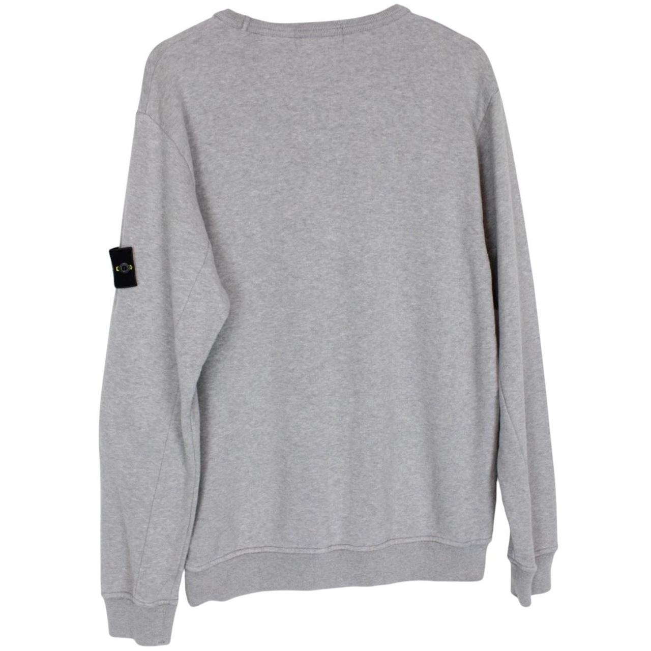 Stone Island SS 2017 Grey Cotton Sweatshirt Jumper