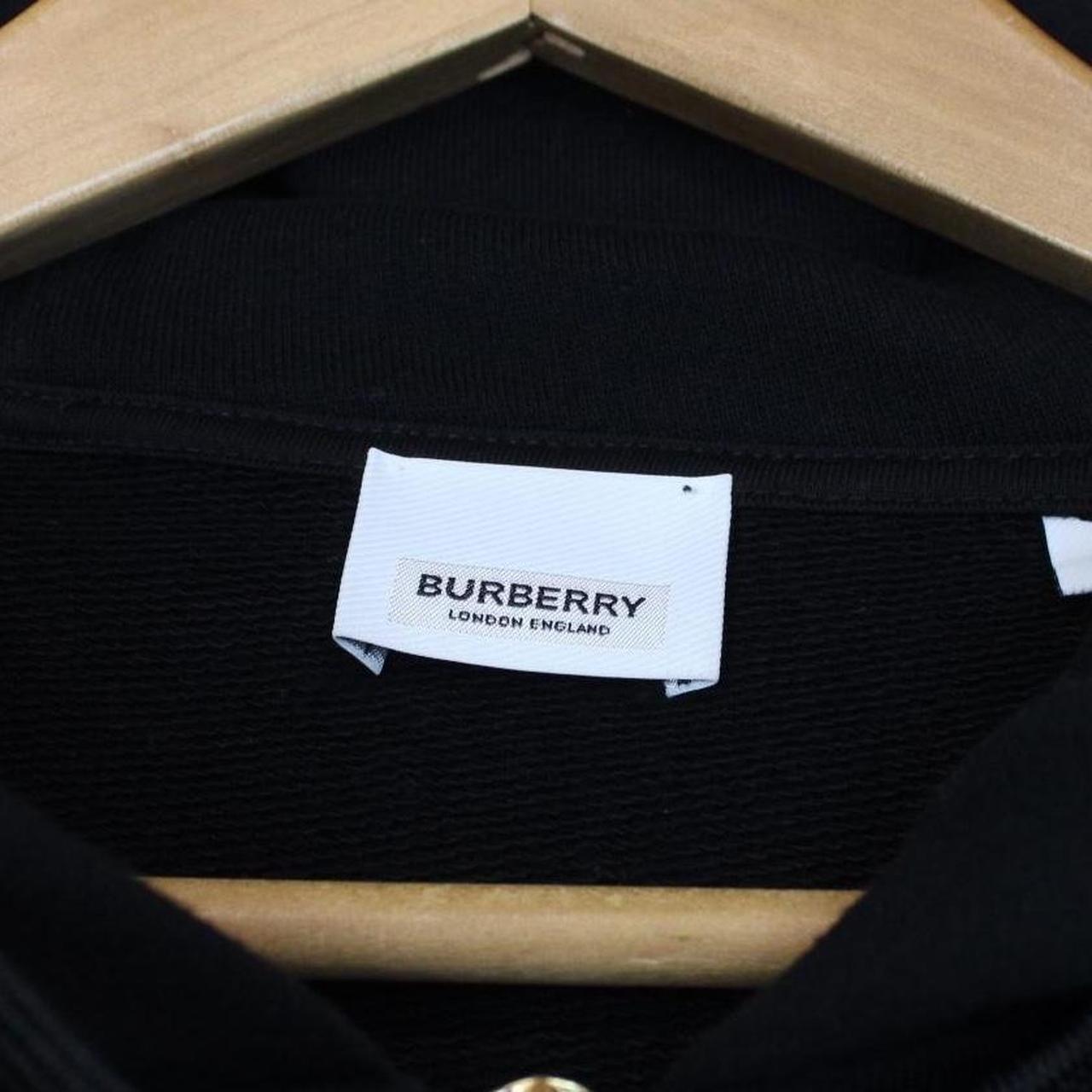 Burberry Black and Tan Nova Check Full Zip Aubree Hoodie Jumper