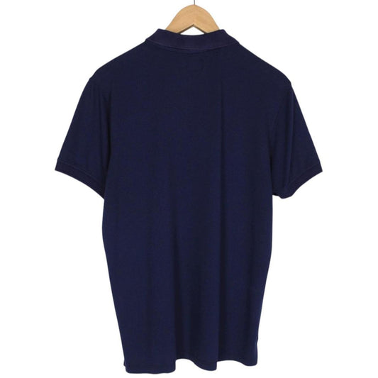 CP Company Navy Blue Short Sleeve Tacting Polo Shirt