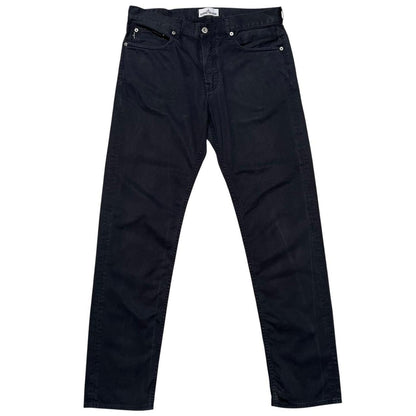 Stone Island SS 2014 Black RE-T Fit Cotton Trousers